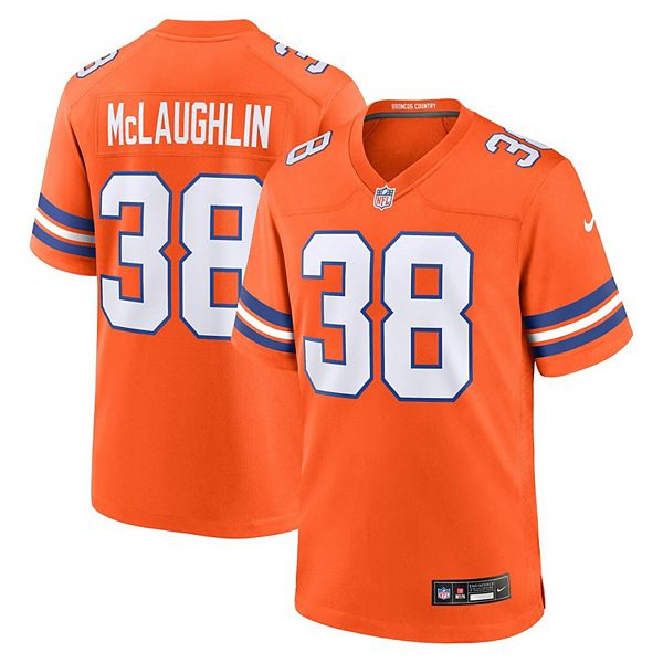 

Мужская футболка Jaleel McLaughlin Denver Broncos Mile High Collection 1977 Nike