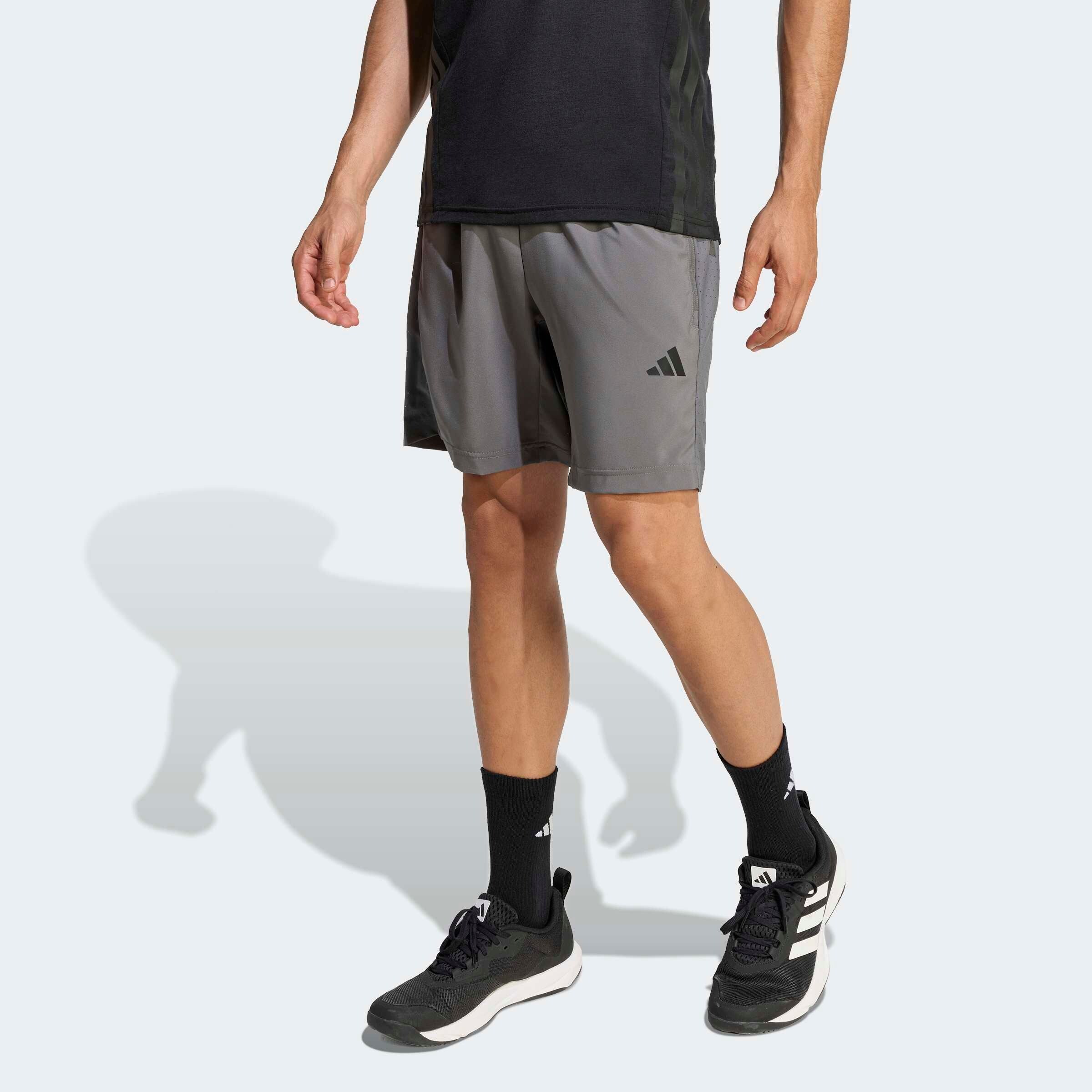 Adidas Performance Шорты для тренировок Regular 'WE' в темно-сером цвете — фото 3