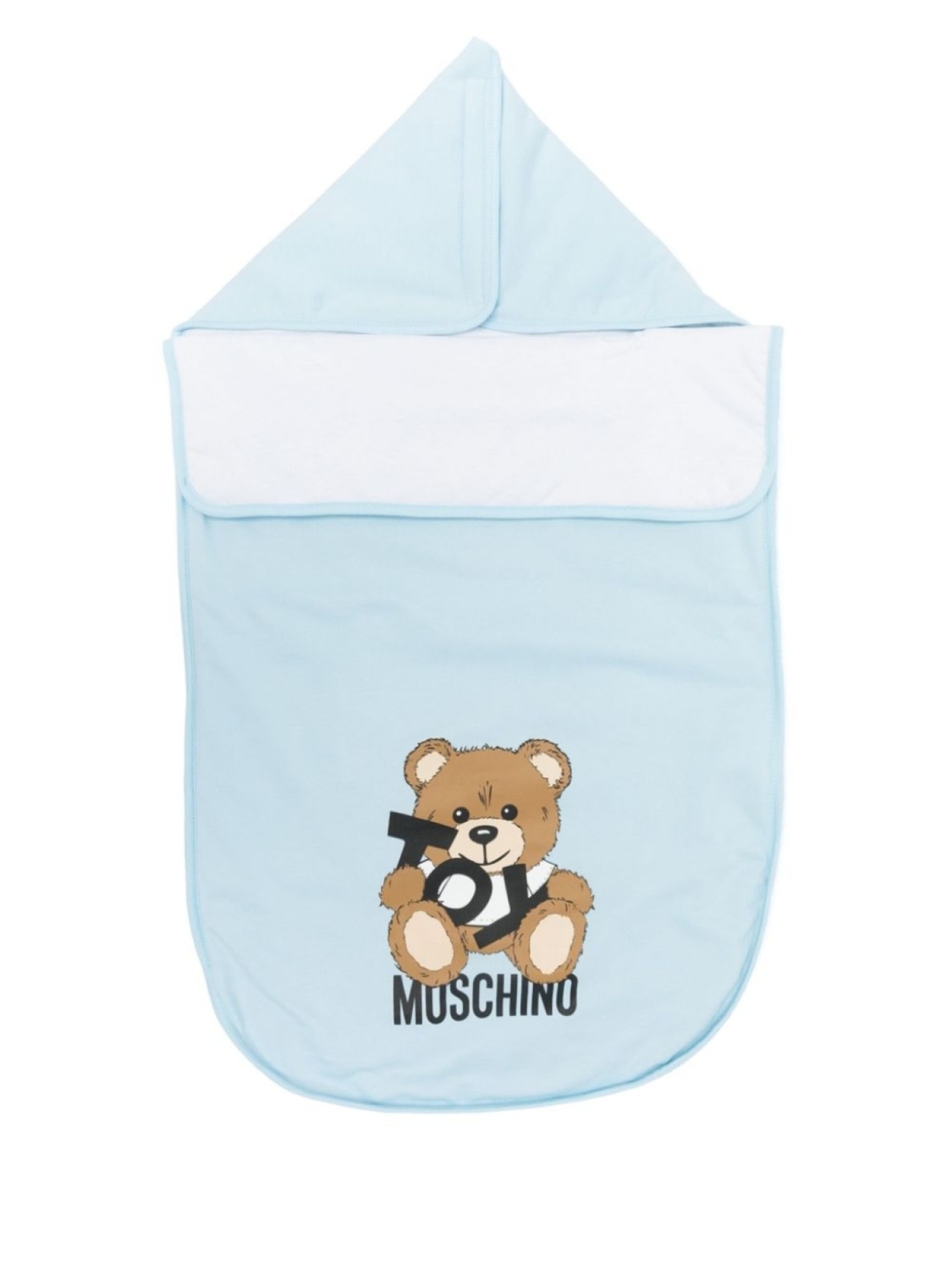 

Moschino Kids конверт с принтом Teddy Bear, синий