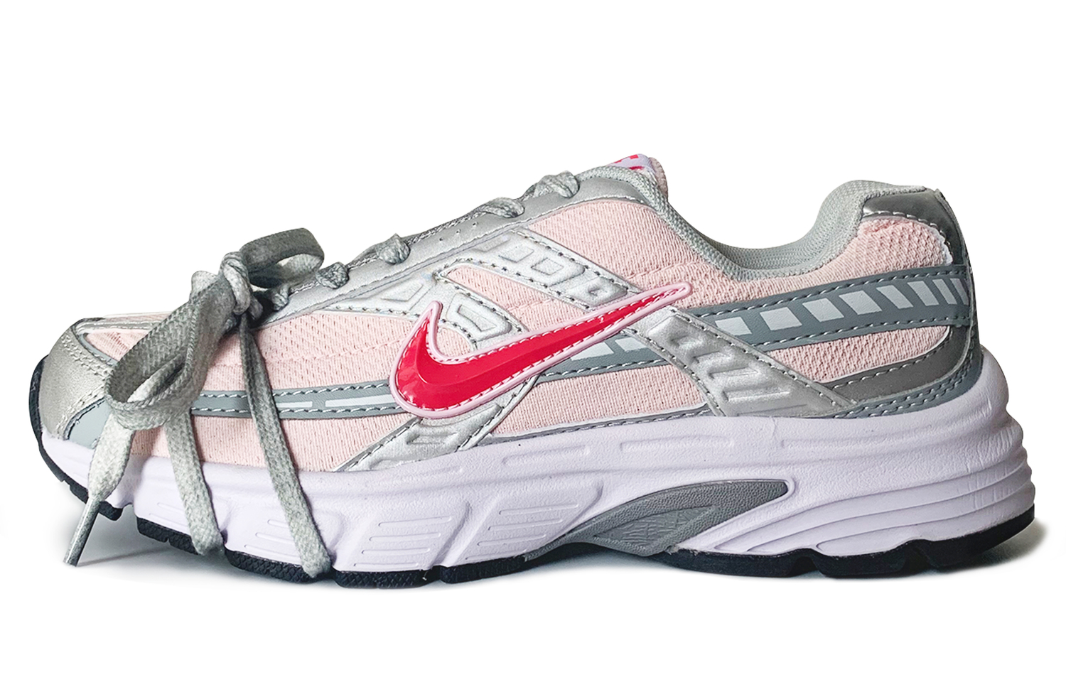 

Кроссовки для бега Initiator женские с низким верхом, серебристо-розовые Nike
