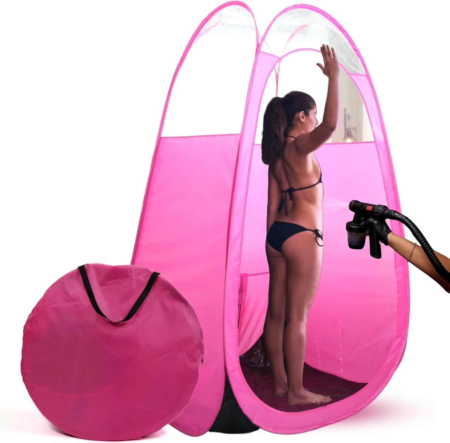 Спрей-тент для загара Reneebeautytan Pop-up Tent розовый