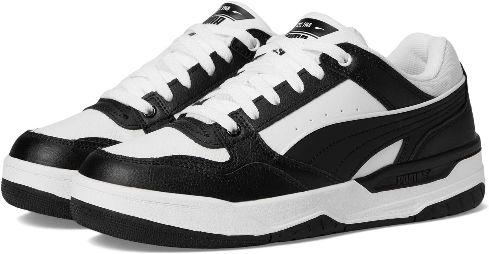 

Кроссовки PUMA Rebound Retro Sneakers, цвет Puma White/Puma Black