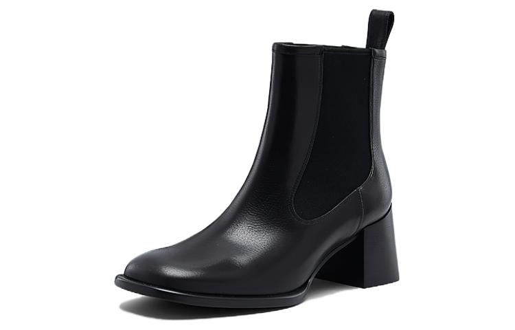 NINE WEST Женские короткие челси на каблуке 5,5 см экрю, цвет Ecru — фото 3