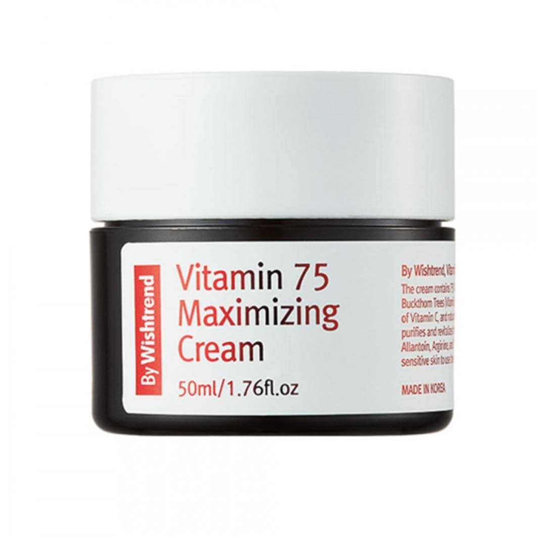 

Крем для лица vitamin 75 maximizing cream By Wishtrend, объем 50 мл