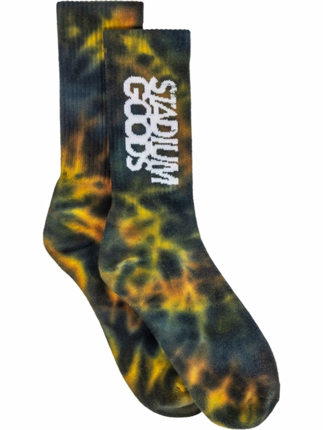 

Носки Jungle Camo с принтом тай-дай STADIUM GOODS, зеленый