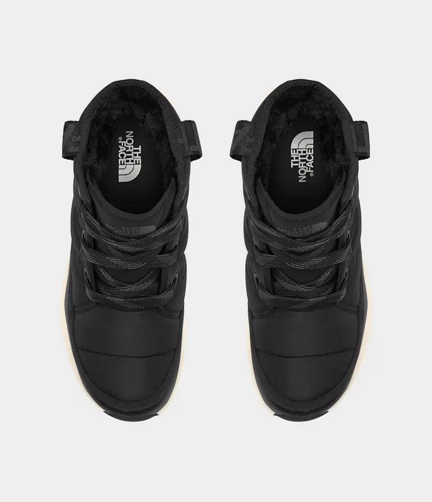 Женские водонепроницаемые ботинки THERMOBALL Lace Up Luxe The North Face, TNF Black/Asphalt Grey — фото 2