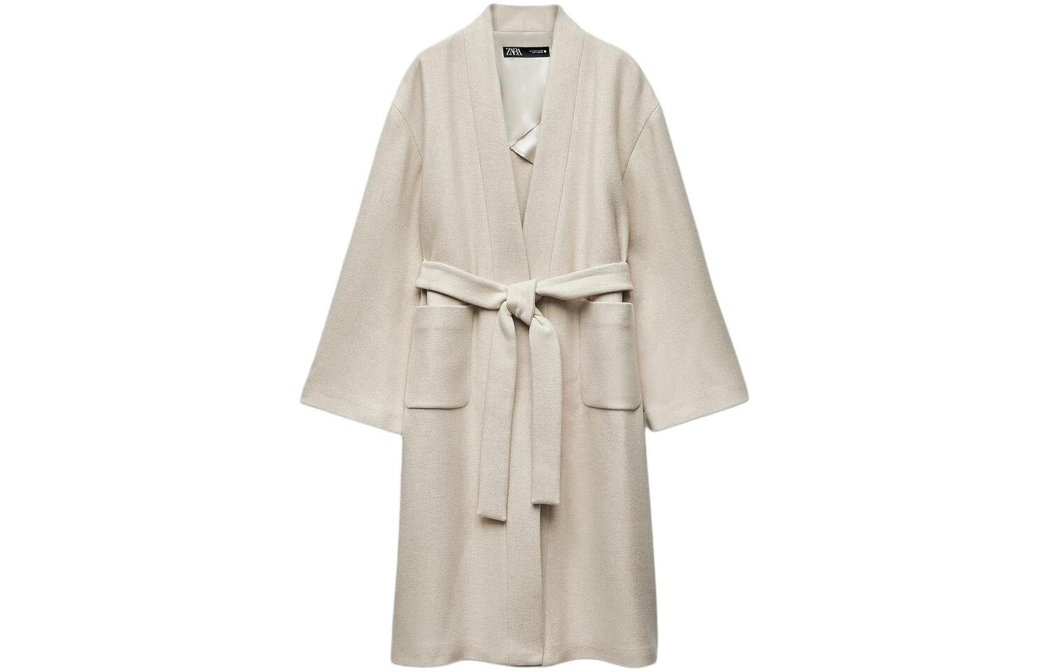 

Пальто женское серое Zara