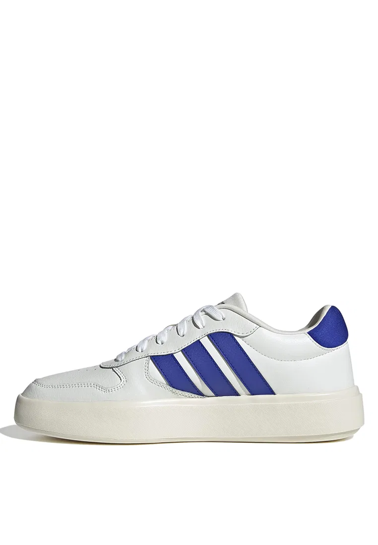 Кроссовки мужские, Litecourt Adidas, кремовый/белый/синий — фото 4