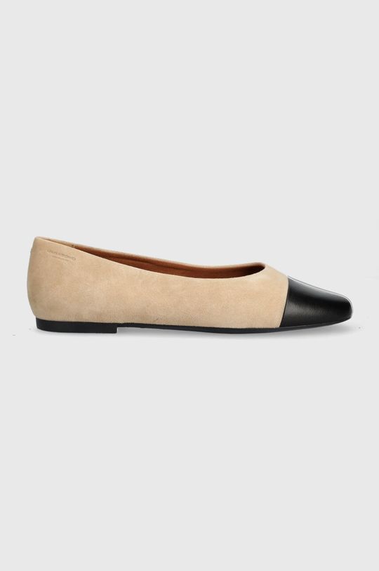 

Кожаные балетки JOLIN Vagabond Shoemakers, бежевый