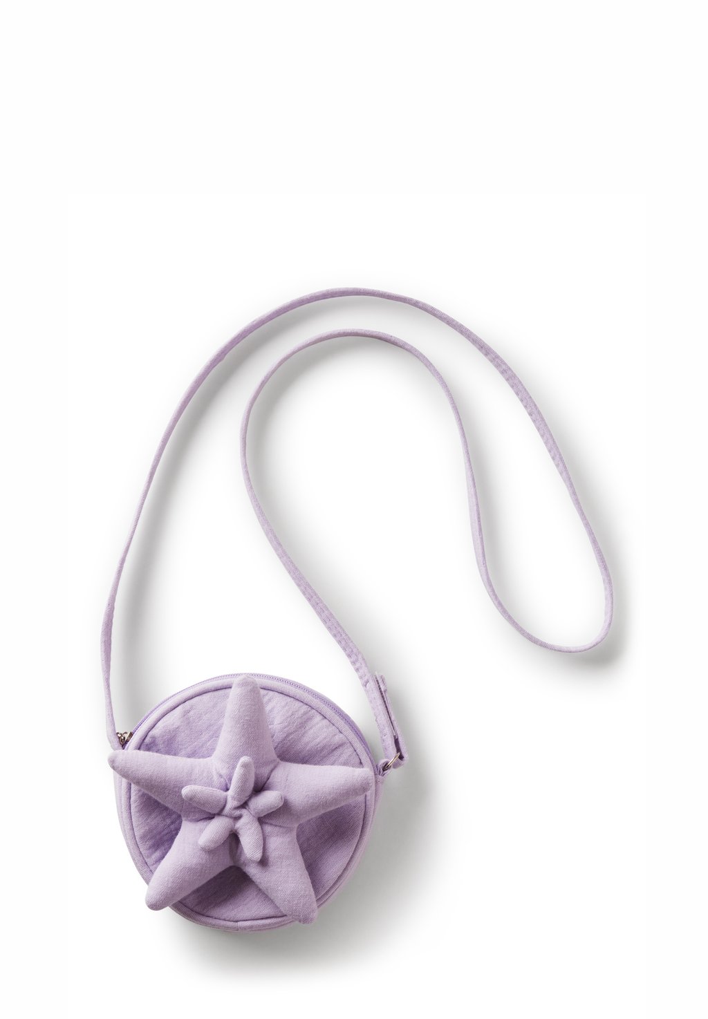 

Сумка через плечо WITH STAR APPLIQUE. United Colors of Benetton, сиреневый