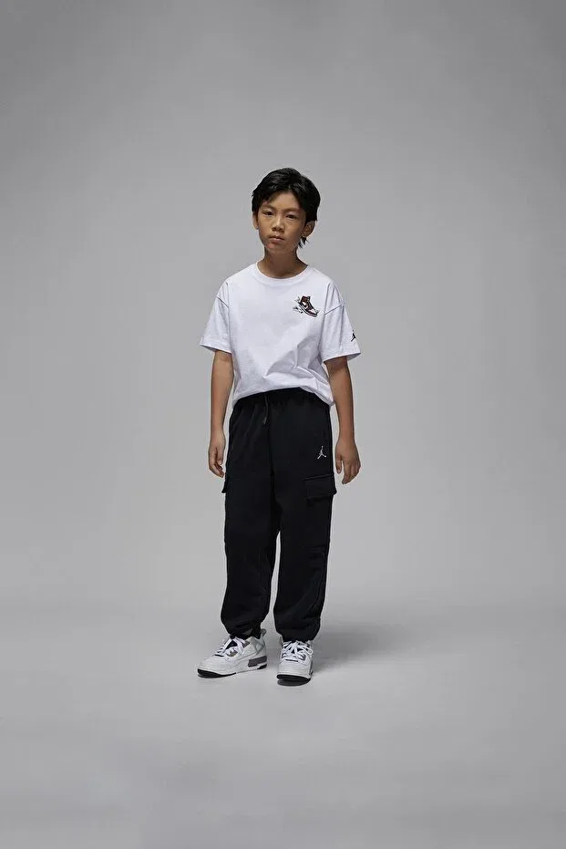 Детские спортивные штаны для мальчиков хлопковые Nike, Black