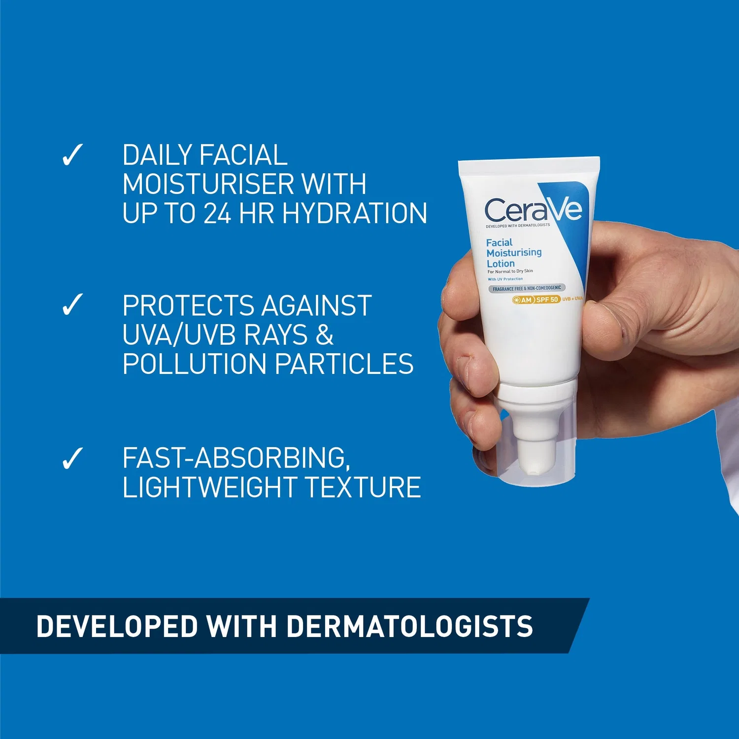 Набор дневного и ночного увлажняющих кремов для лица CeraVe Day & Night Facial Moisturising Duo — фото 4