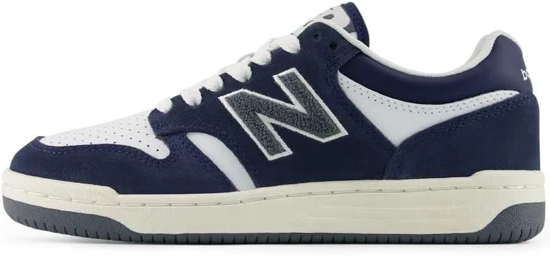 Детские кроссовки для мальчиков Arishi Lace New Balance, Nb White/Nb Navy — фото 2