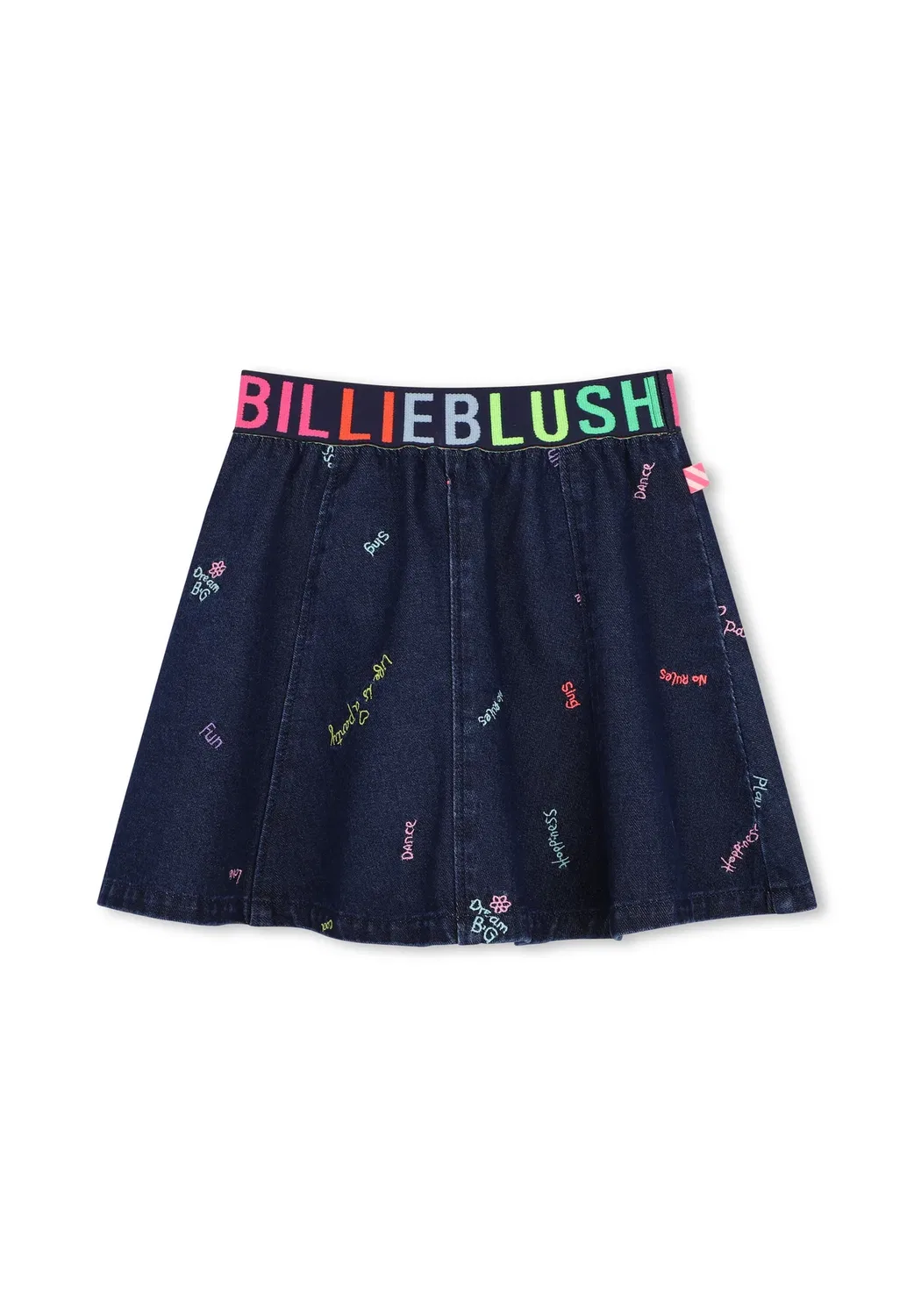 Джинсовая мини-юбка Jupe для детей и подростков Billieblush, Denim Blue — фото 3
