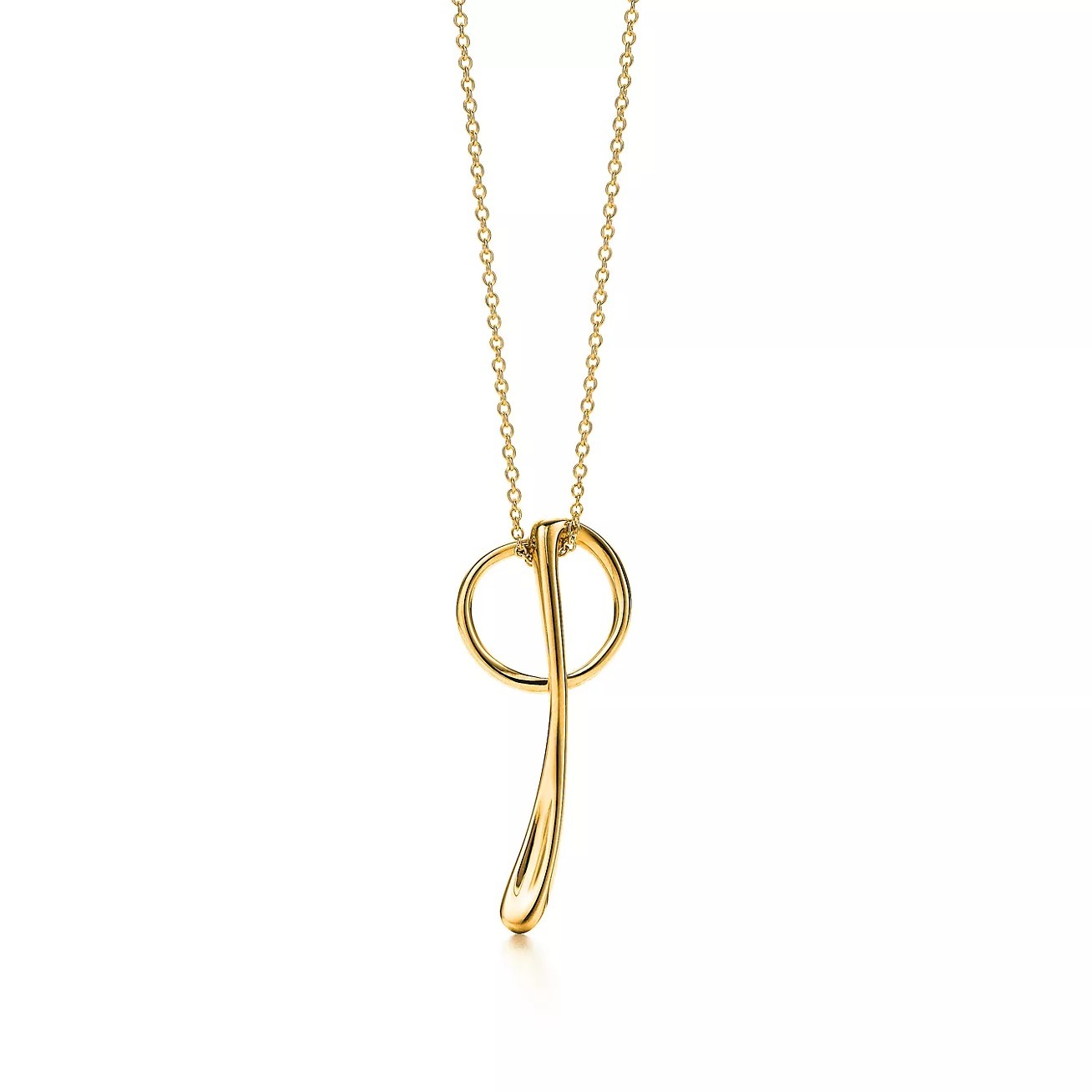

Колье Tiffany & Co. Letter "Q", золото