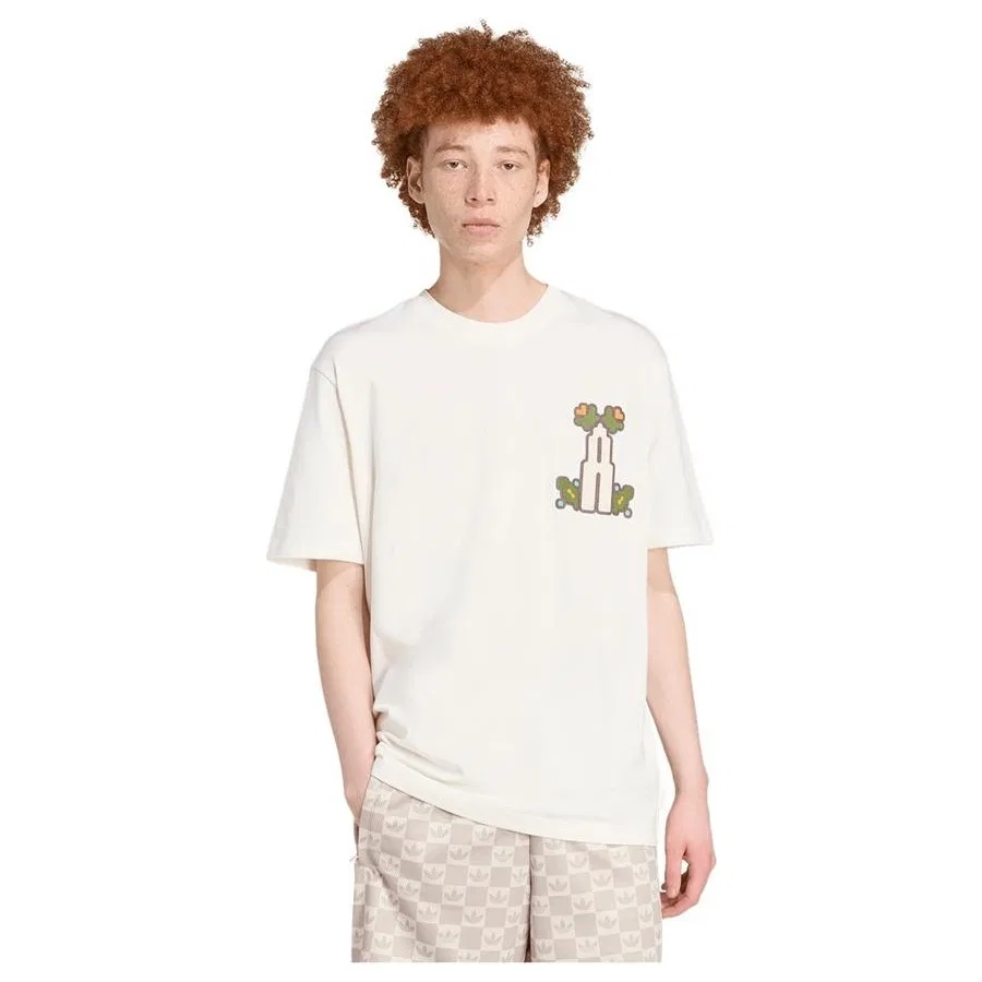 Футболка с коротким рукавом MG LO TEE adidas, Белый — фото 3