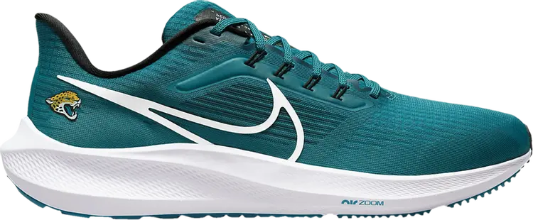 Кроссовки Nike NFL x Air Zoom Pegasus 39 'Jacksonville Jaguars', бирюзовый — фото 2