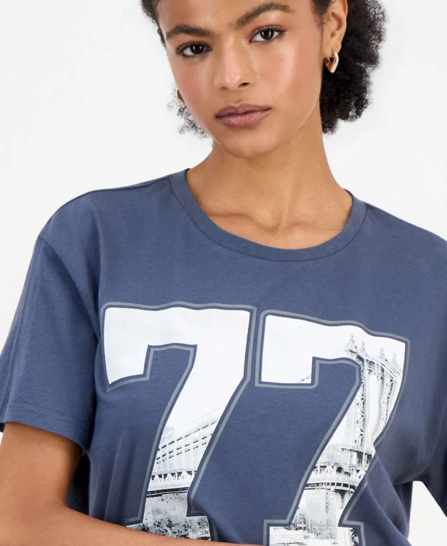 Футболка с принтом NY 77 Grayson Threads, The Label, Turbulence — фото 2