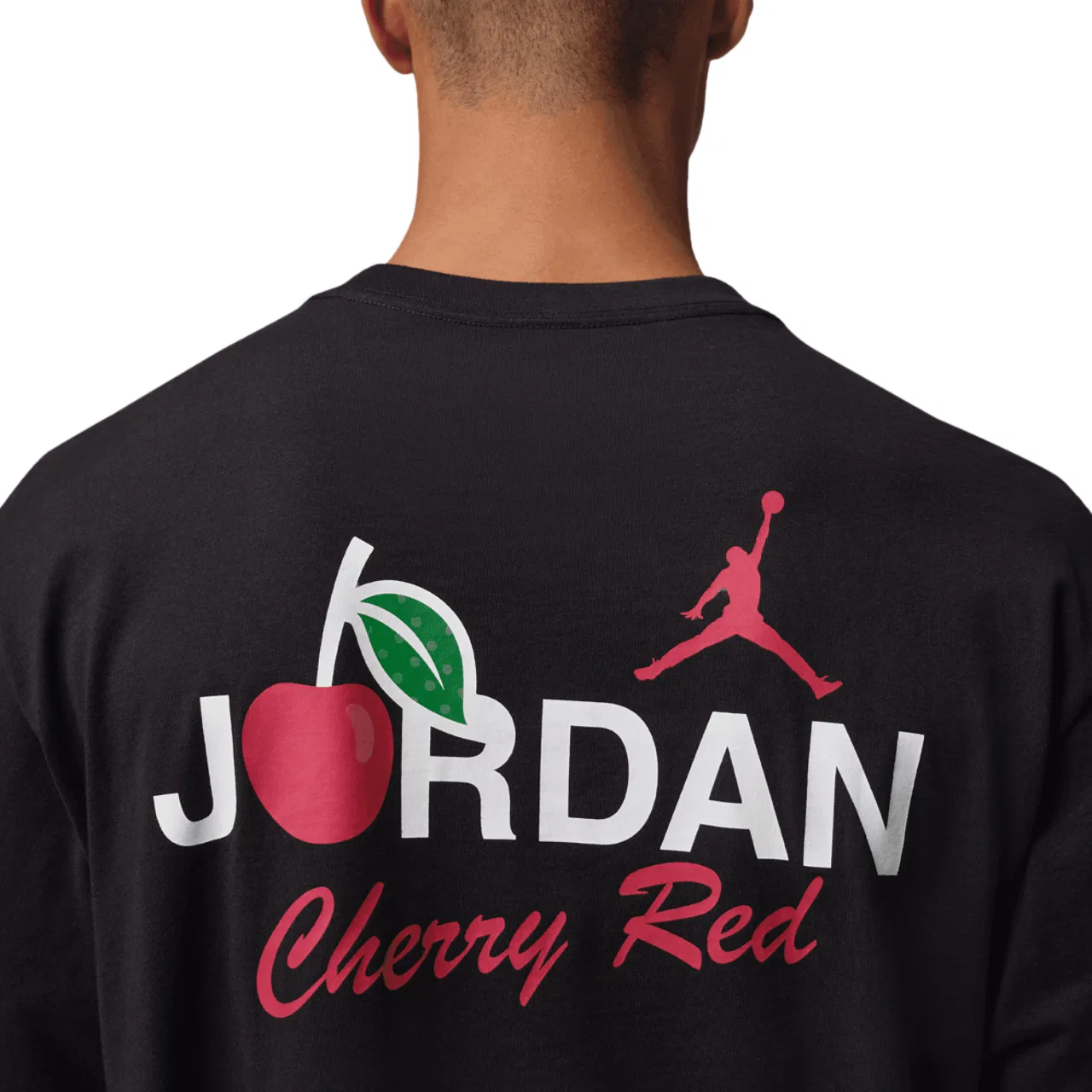 Футболка мужская 1985 Jordan, цвет Black/Red/White — фото 4