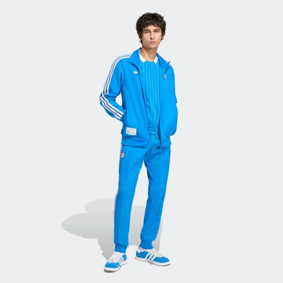 Мужская куртка с принтом Real Icon TT adidas, Синий — фото 3