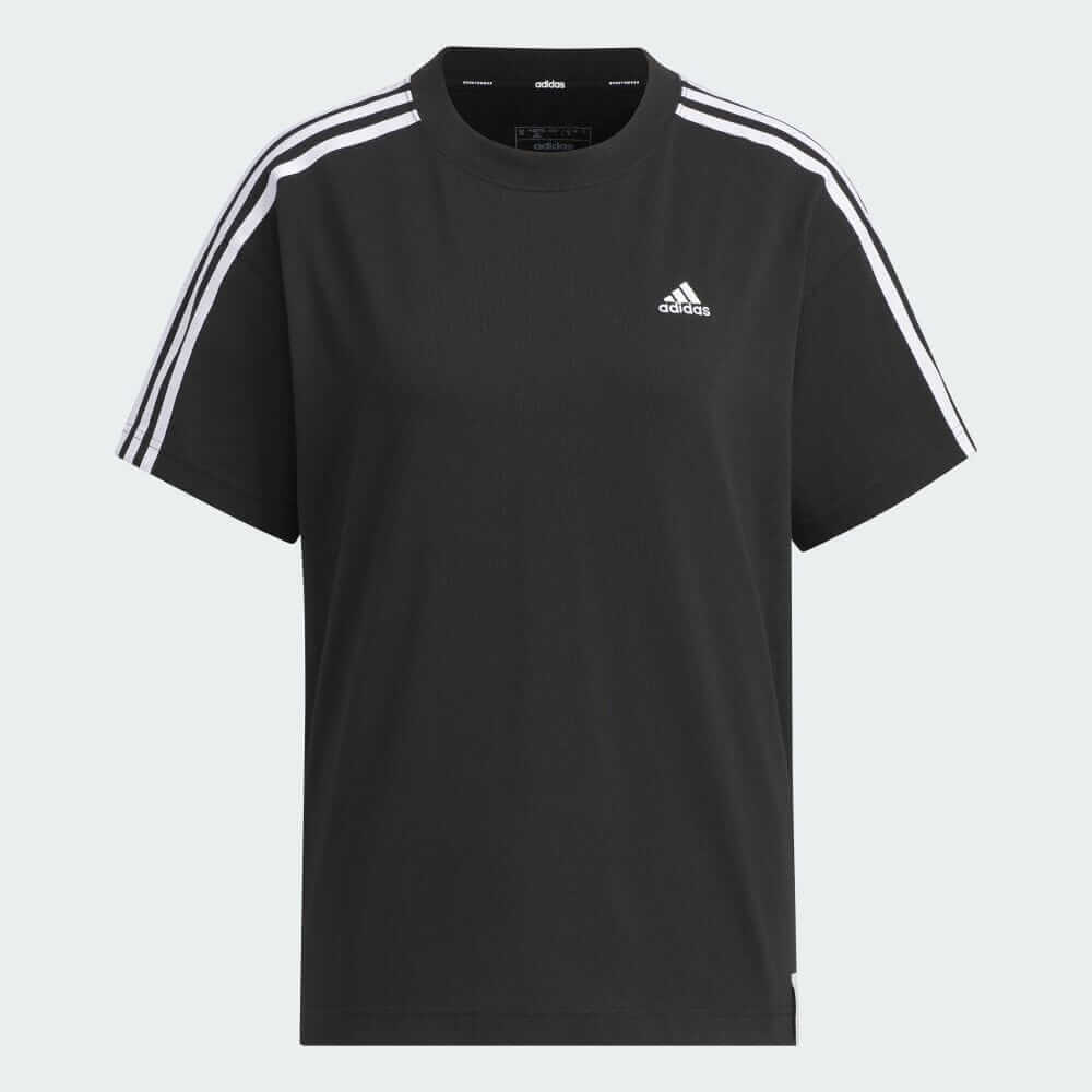 

Футболка Adidas Essentials Plus Three Stripes, черный