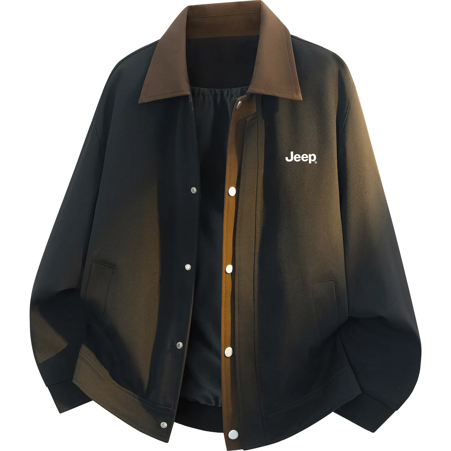 Детское пальто-куртка с воротником-лацканом Jeep, Mint Gray — фото 3