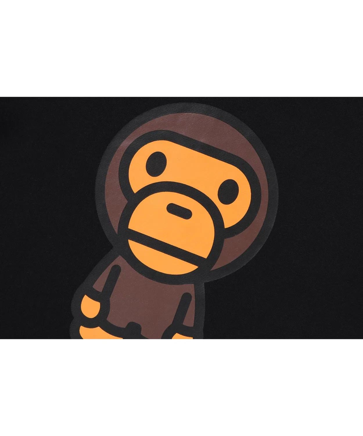 Детский худи с принтом BABY MILO Pullover Hoodie A BATHING APE, Серый — фото 4