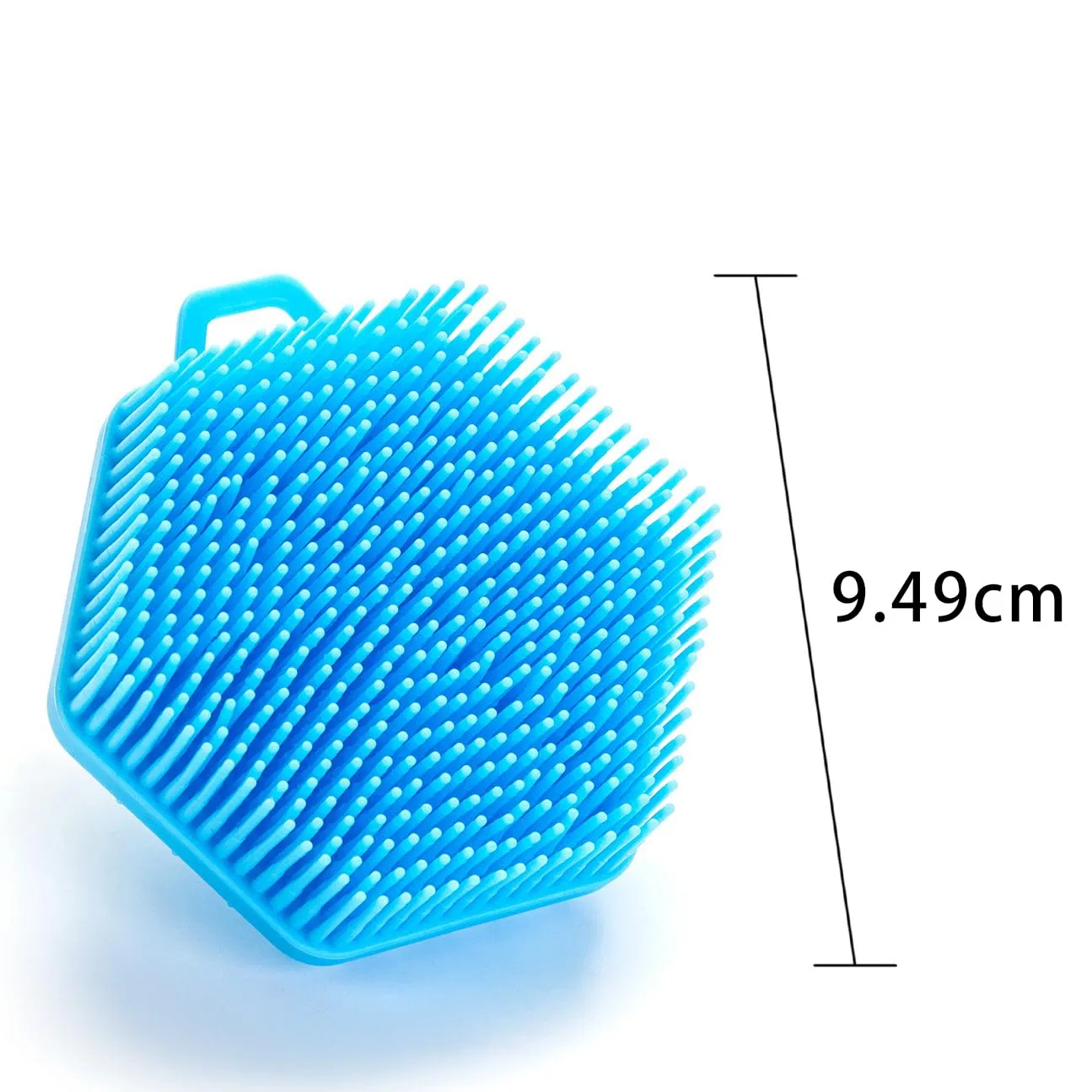 Сенсорная щетка для душа, Silicone, penepico, 3 шт., Hexagon — фото 4