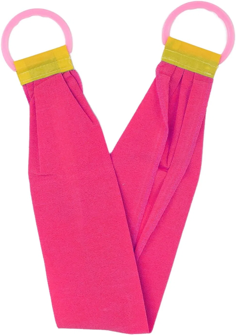 Пилинг-мочалка для спины, kaisudiAP, 1 шт, 13x12x2 см, Rosa — фото 2