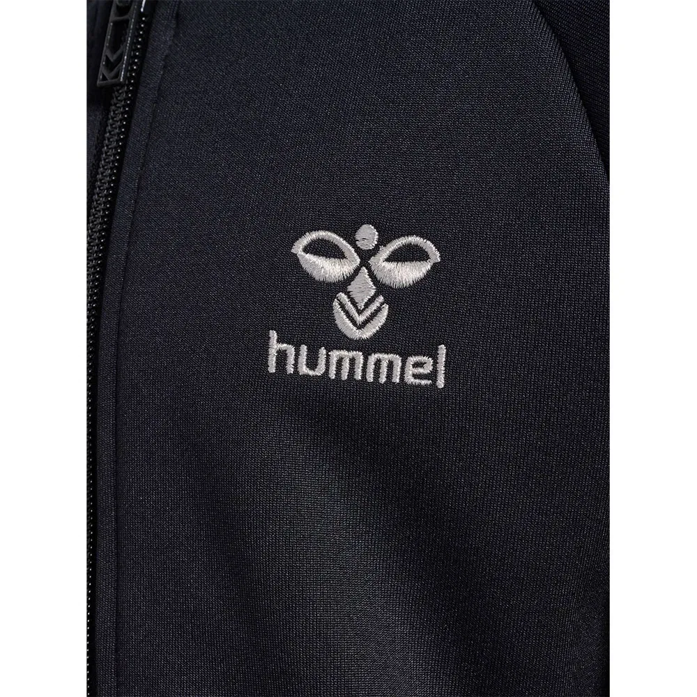 Детская куртка из футера с молнией Noma Hummel, Black — фото 4