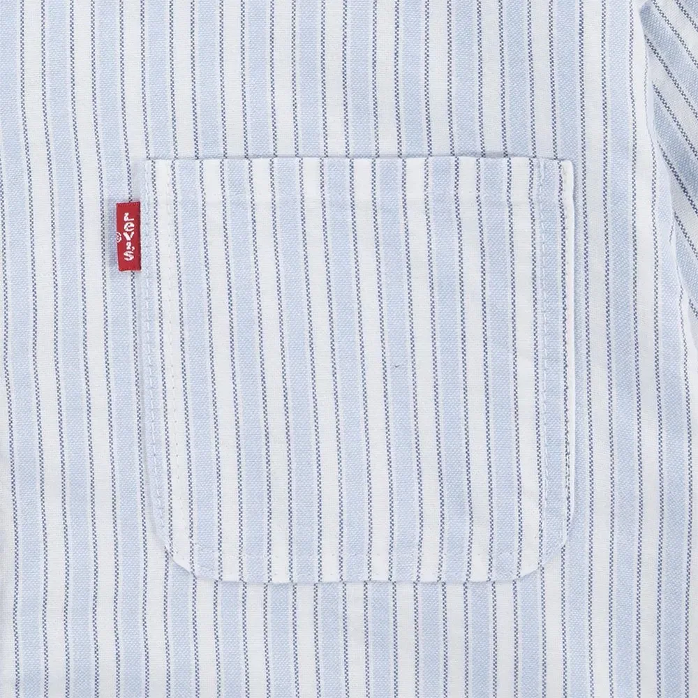 Детская рубашка с длинным рукавом Meet And Greet Levi's, Blue — фото 3