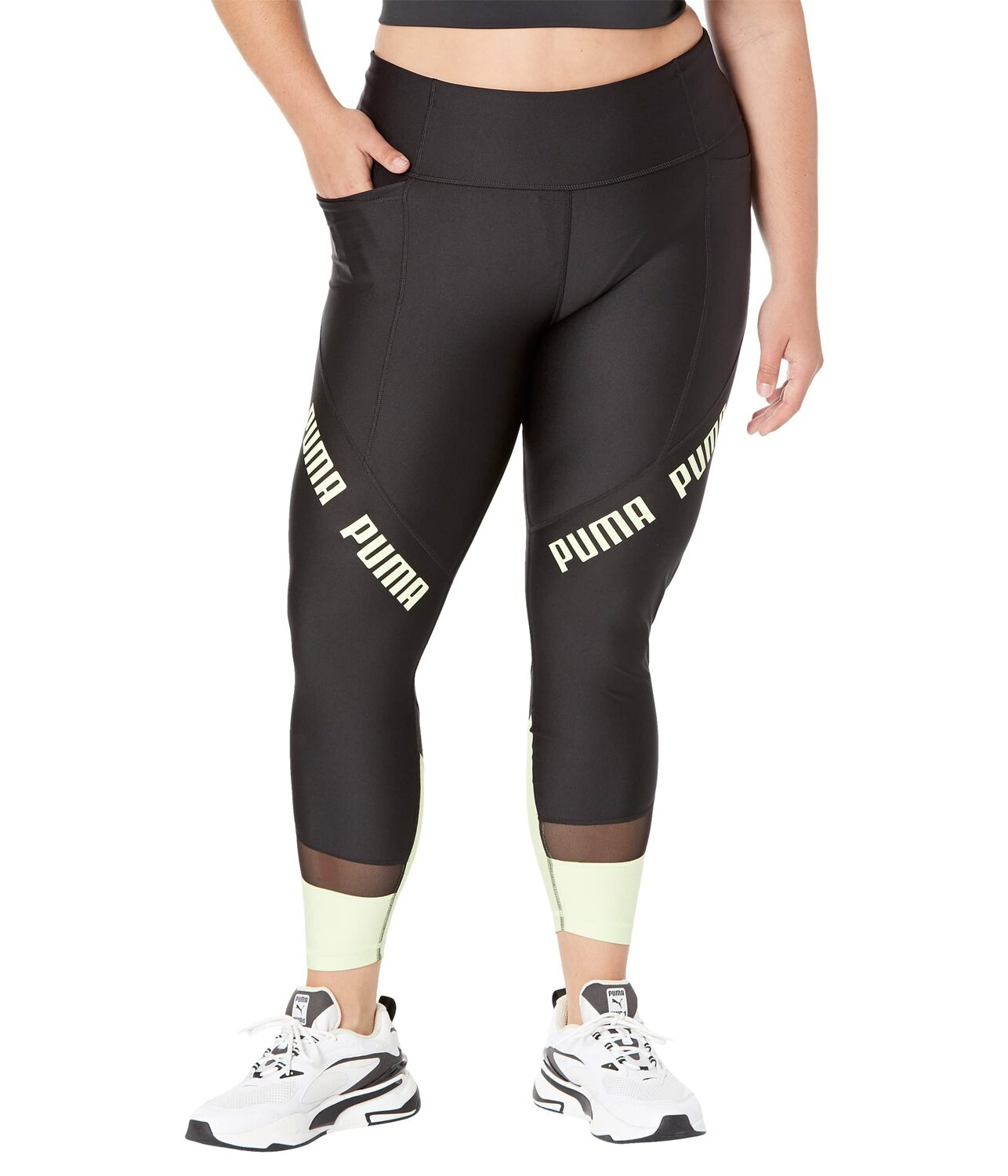 

Тайтсы PUMA, Plus Size Train Logo Eversculpt High-Waist 7/8 Tights, Серый, Тайтсы PUMA, Plus Size Train Logo Eversculpt High-Waist 7/8 Tights