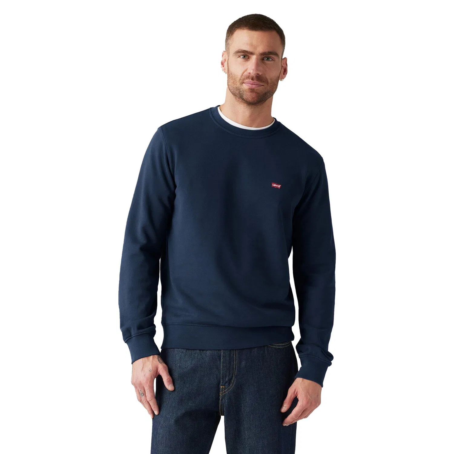 Мужской свитшот Levi's, Цвет BLAU — фото 4