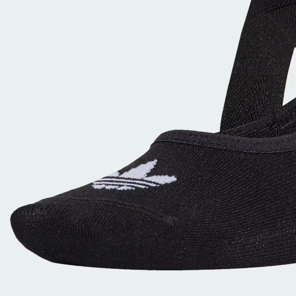 Высокие носки до колена женские 1 пара Adidas, черный — фото 3