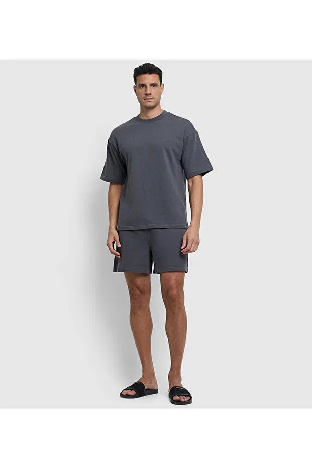 Мужской пижамный комплект с коротким рукавом Calvin Klein, Gray