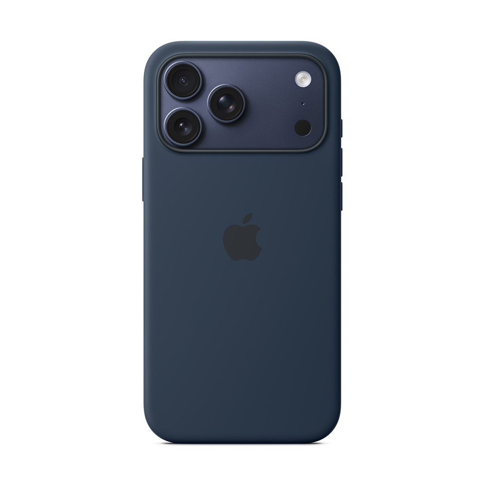 

Чехол Apple Silicone Case с MagSafe для iPhone 17 Pro Max, Midnight, Темно-синий, Чехол Apple Silicone Case с MagSafe для iPhone 17 Pro Max, Midnight