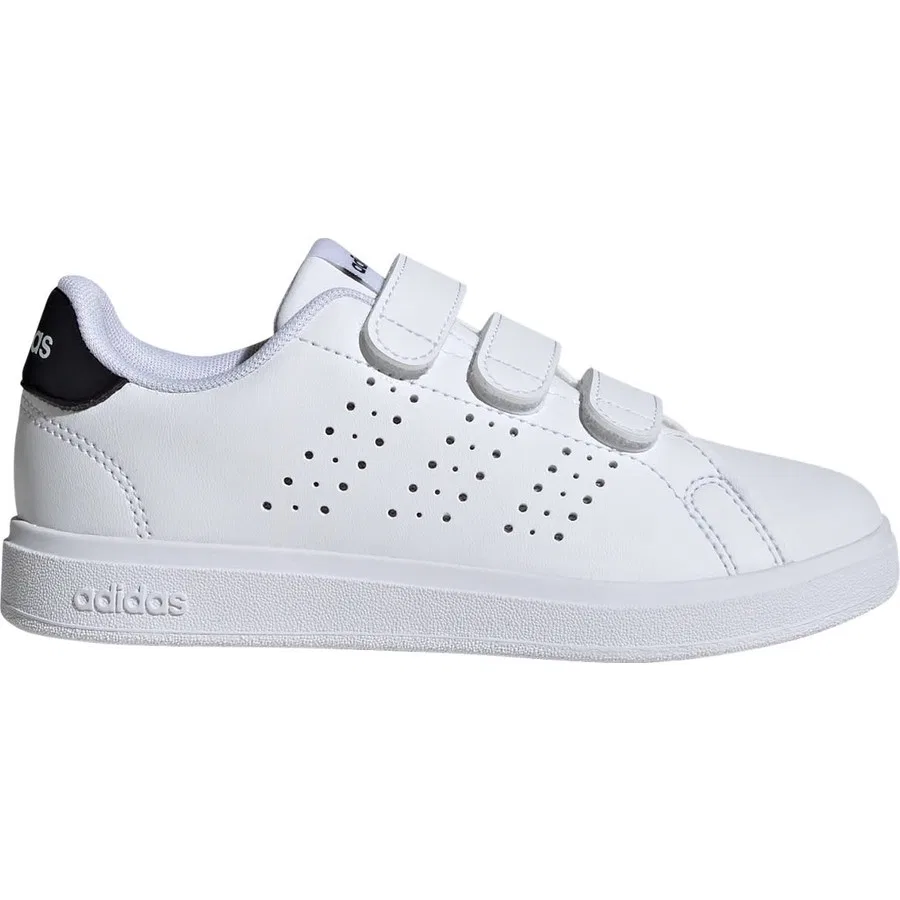 Детские спортивные кроссовки с 3 полосками Advantage Base 2.0 adidas, Белый — фото 2