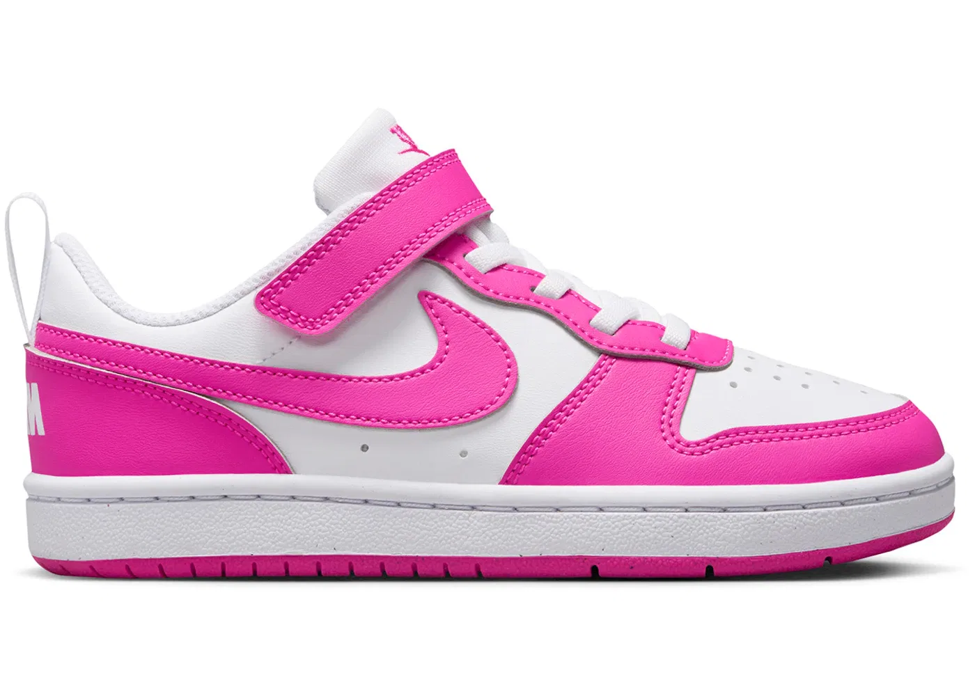 Детские кроссовки Lifestyle Nike Court Borough Low Recraft, White/Laser Fuchsia