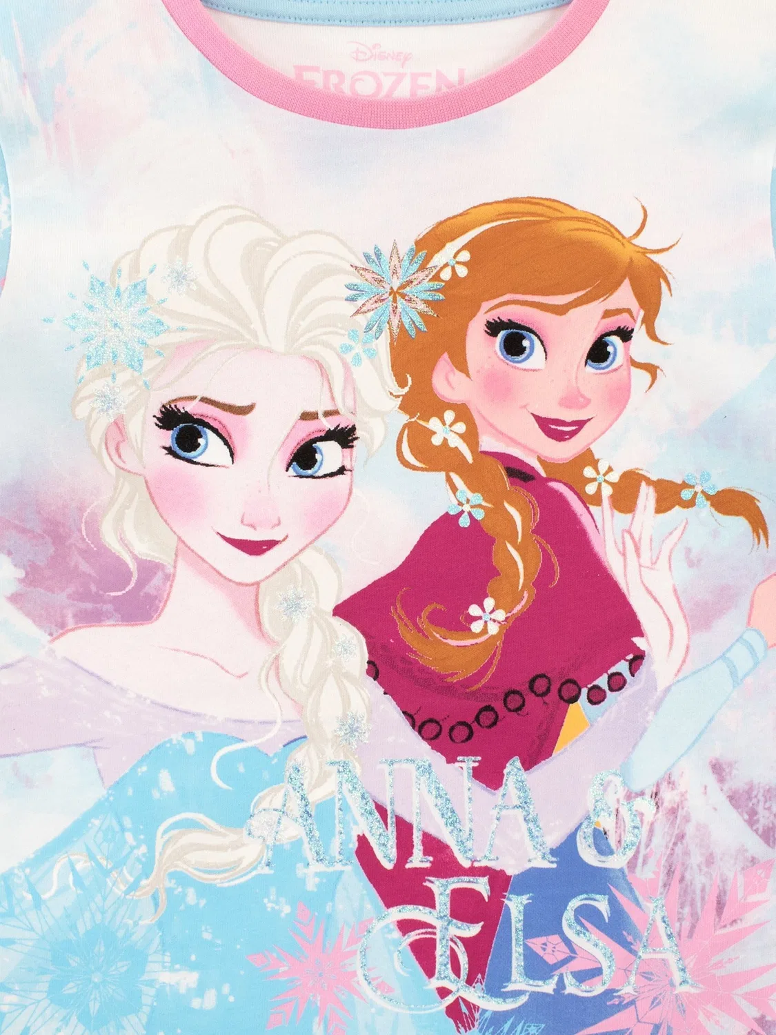 Пижама длинная с принтом Character, Disney Frozen, синий — фото 3