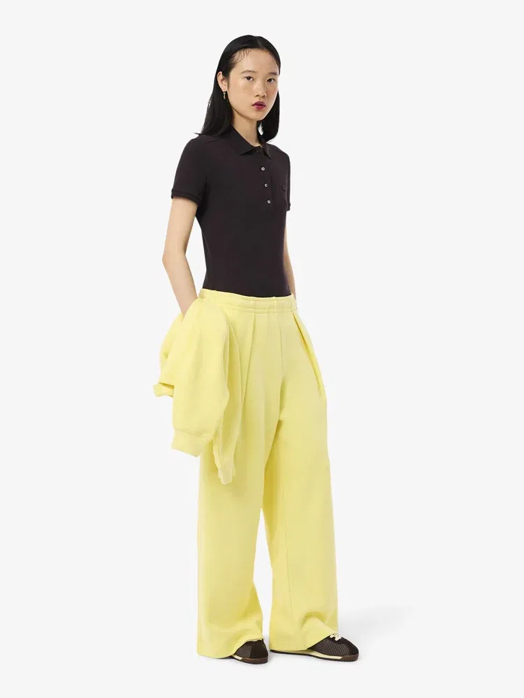 Футболка поло LACOSTE Antique Gold Slim Fit — фото 4