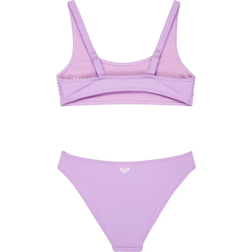 Бикини Roxy Solid Active Rg Bralette, фиолетовый — фото 2