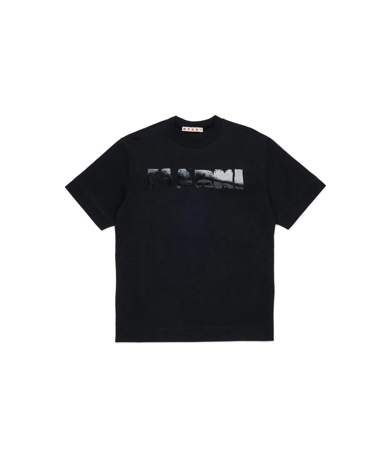 Детская футболка с принтом MARNI KID, Black