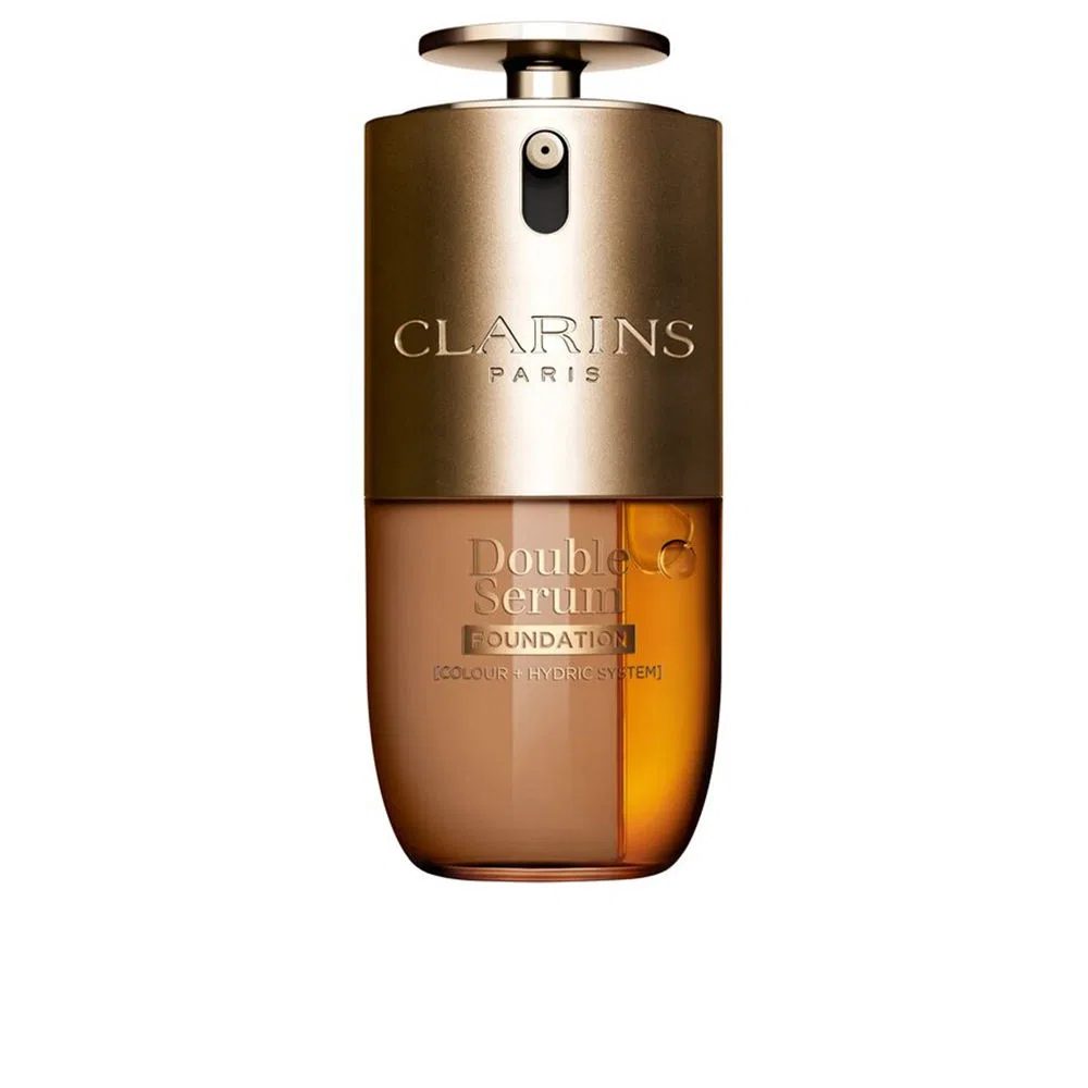 Тональная основа-сыворотка 30 мл с эффектом лифтинга Double Serum Foundation Clarins, M5C