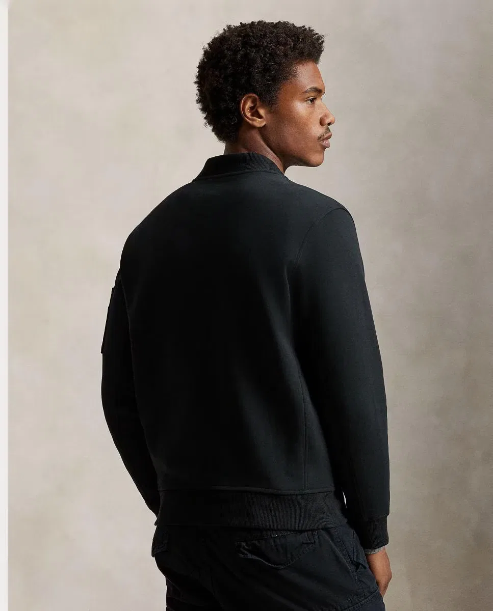 Мужская куртка, Bomber Negro Polo, Polo Ralph Lauren, черный — фото 2