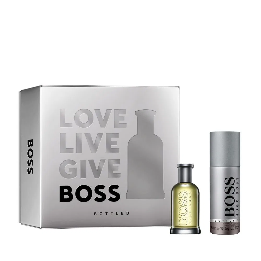 Мужской парфюмерный набор Hugo Boss Bottled 50 мл + дезодорант 150 мл
