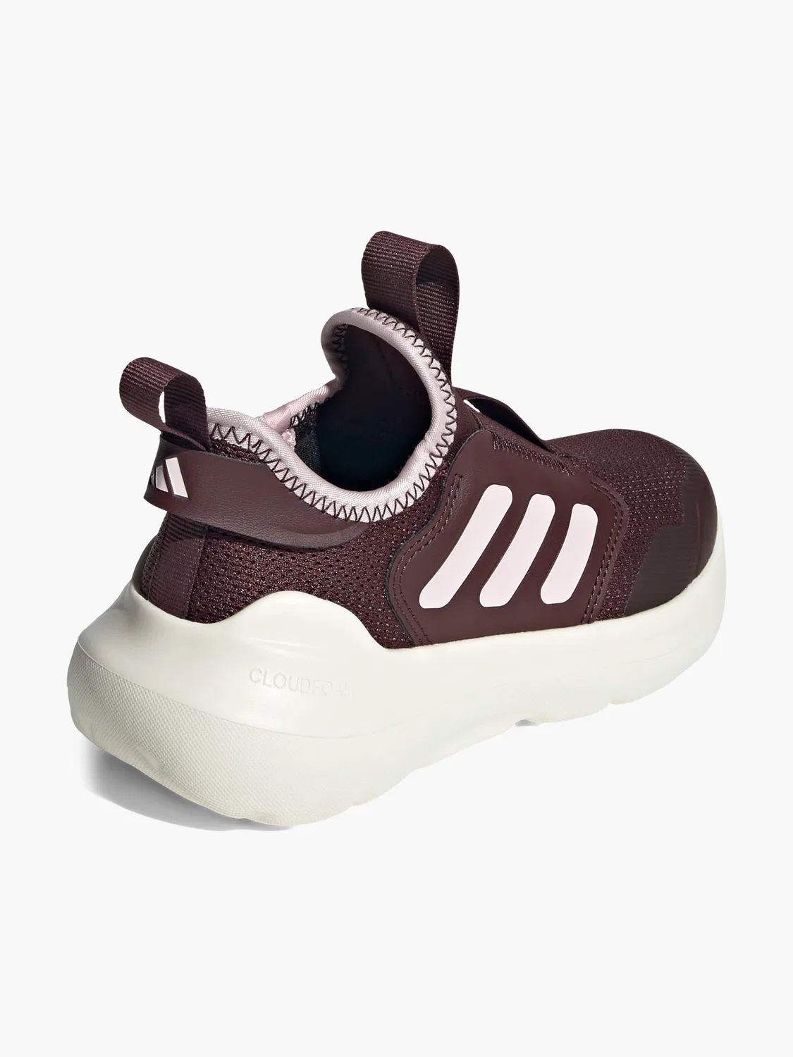 Детские кроссовки slip-on Adidas, коричневый — фото 4
