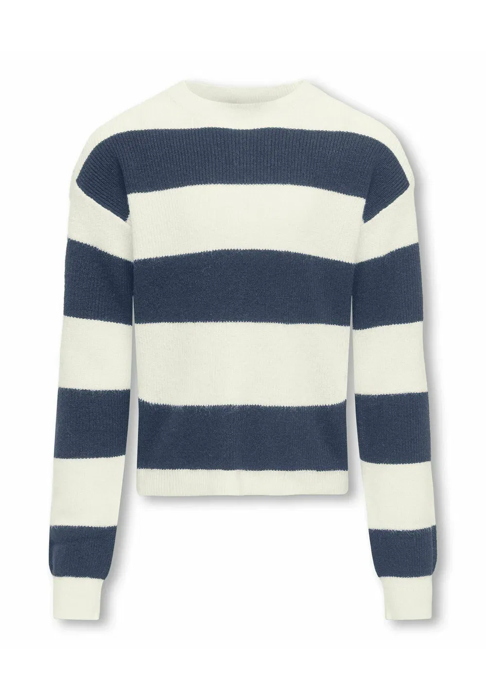 Свитер Kogfranca life short stripe Only Girls, Cloud Dancer