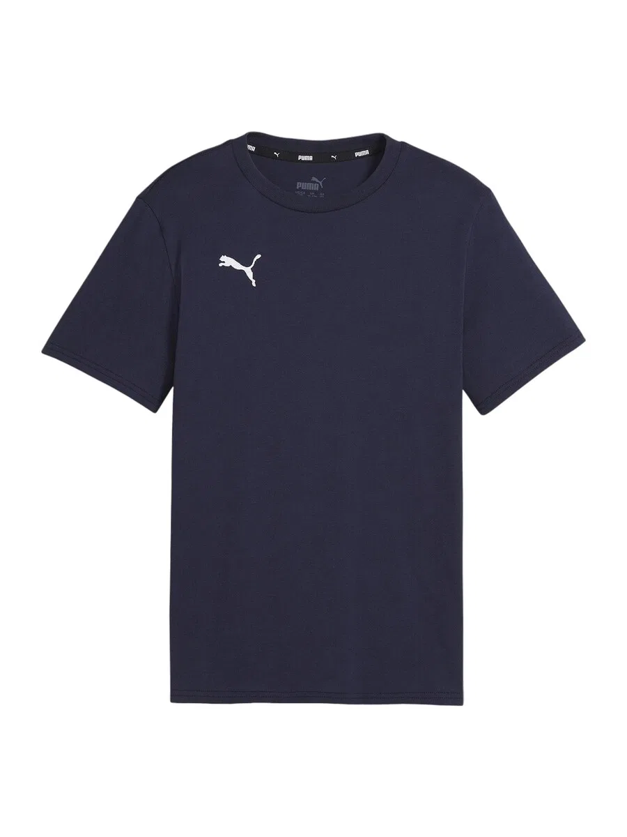 Футболка PUMA Performance 'TeamGoal' темно-синего цвета