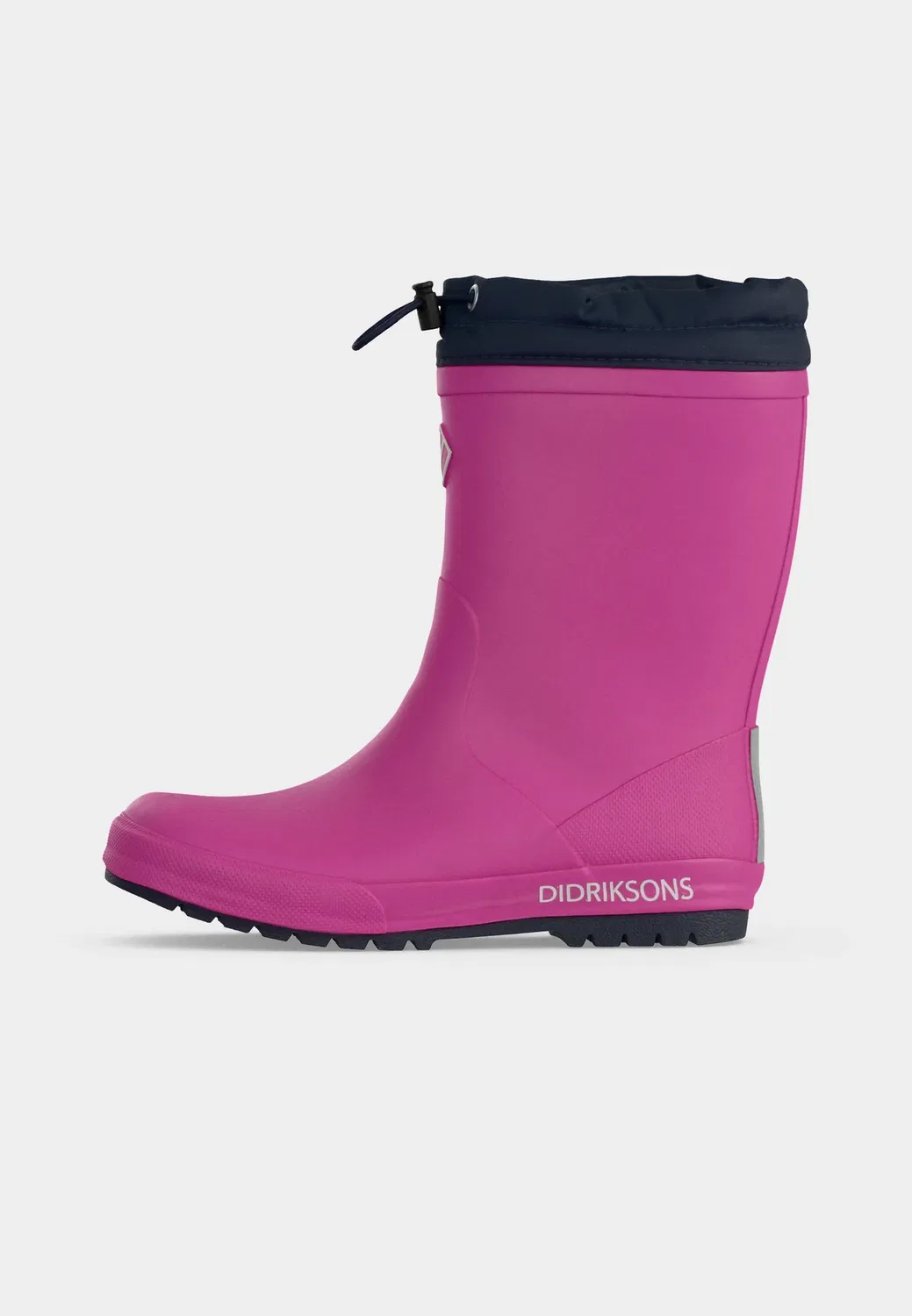 Детские сапоги Slush унисекс - резиновые сапоги Didriksons, Pink — фото 2