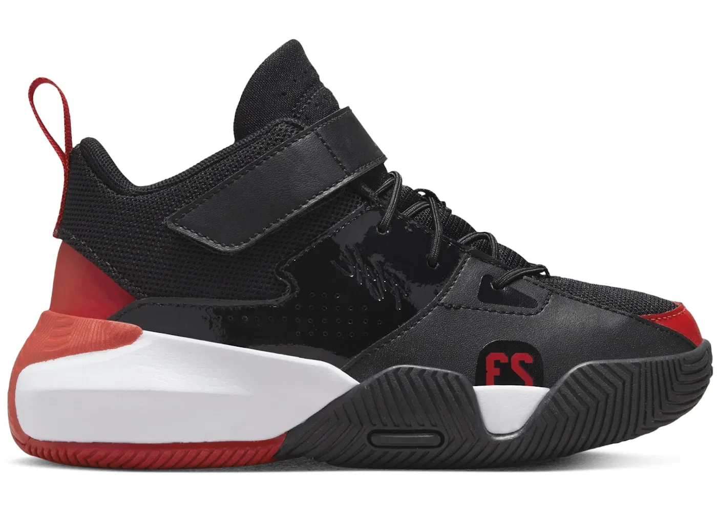 Детские кроссовки Lifestyle Jordan Stay Loyal 2 Jordan, Black/University Red/White